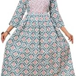 Cotton Printed Maternity Gown/Feeding Gown/Side Zip Gown-image-82