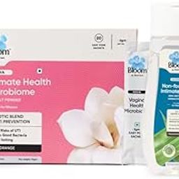 Bloom Intimate Hygiene Kit for Women | 1 Non-Foaming Intimate Wash & 1 Intimate Health Oromelt Powder | Prevents Irritation, UTI | pH Balance | Natural Ingredients | For All Skin Types-image-51