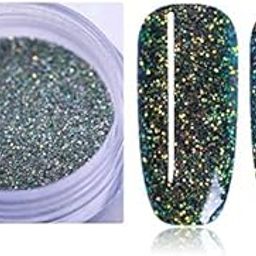 10g Dipping Nail Chameleon Powder Shining Dip Pigment Powder Colorful Nail Art Decoration (ND-H13)-image-74