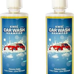 KWEL Car & Bike Washing And Cleaning Shampoo (500ml) Generates thick & Consistent Foam With Shine Enhancing Formula (Pack of 2) With 30ML Measuring Cup 1PC-image-37