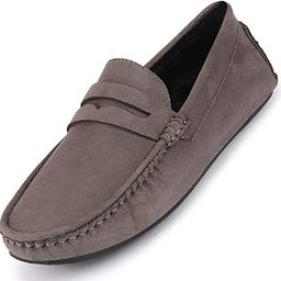 Men Suede Driving Shoe-image-71