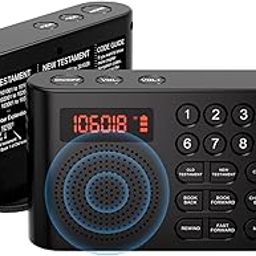 Ablefector Audio Bible Player for Seniors, Preloaded Talking KJV Bible, Big Buttons, Rechargeable, Clear Sound, Ideal Gift for Elderly or Visually Impaired-image-78
