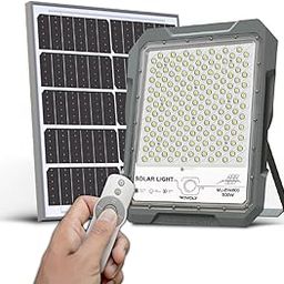 ROVOLT 800W LED Solar Flood Light with Remote Control & Motion Sensor | Aluminium Water Proof Body | 45000 mAh LiFePO4 Battery Solar Security Flood Light | 1 Year Warranty-31