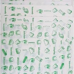 CLassiC Eco Friendly Bags|Food Wrapping Paper Sheets - Pack of 100 (10x10 Inch)-30