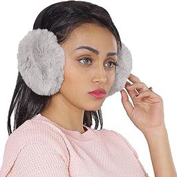 Faux Fur Winter Outdoor Accessory Foldable Ear Muffs/Warmer for Girls & Women for protection from Cold, Ideal Head/Hair Accessory during winters-image-55