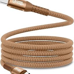 case-magic 240W Type C Fast Charging Cable 2M Nylon Braided, Power Delivery Cord with Chip, Supports MacBook, iPhone 15, Samsung S23, iPad Pro, Laptops & All USB-C Devices (BROWN)-14