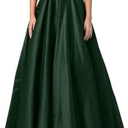 tilism Women's Long Silk Satin Skirt Full Flared-picture-25