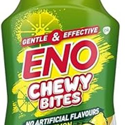 ENO CHEWY BITES: Tasty Chewable Antacid for Gentle & Effective relief from acidity - Antime, Anywhere!! - LEMON FLAVOUR - Pack of 30 Tabs-27