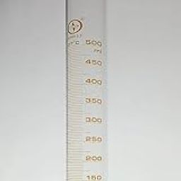 ISKO® Borosiicate Glass Measuring Cylinder with Round Base 1 Pc. (500ML, Without Stopper)-image-59