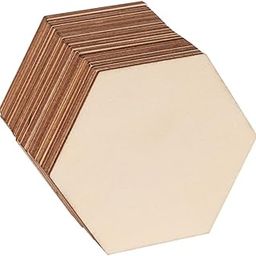 Snoogg MDF Wood Board for Art and Craft for Resin Art, Craft Kits, Model Building, Home Décor, Painting DIY Plaque Artist Painting, Model Building, Home Décor Size 6 Inch Pack-5-picture-18