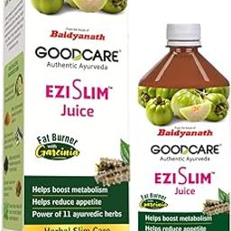 GOODCARE EziSlim Slimming Juice | Helps In Weight Management | Natural Fat Reducer | With 10 Ayurvedic Herbs For Healthy Weight Management | No Added Sugar| Boost Metabolisim and Digestion 1000 ml-25