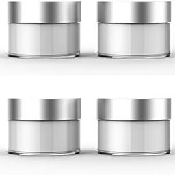 Devinez 30g Clear Glass Cosmetic Jars– Refillable with Silver Lids & Inner Liners, Ideal for Makeup, Creams, Scrubs, Jewelry & Travel Essentials, 100% Recyclable & Sustainable (Set of 4)-picture-41