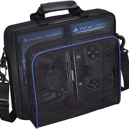 Nyganmelloz Travel Storage Carry Case Controller Waterproof Protective Bag PS4 bag For Sony Playstation 4-image-62