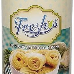 Freshos Hearts of Artichokes in Brine, 400 g, White & Teal, Medium-image-91