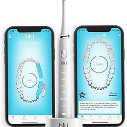 Blu Manual Toothbrush, Smart Sonic Toothbrush With App For Adults, Live Tracking App For Android And Ios,Blue-image-64