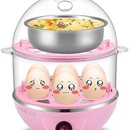 Multifunction Electric 2 Layer 14 Egg Boiler Cooker & Steamer Automatic Off Double Layer Egg Boiler Cooker Machine Ideal For Kitchen-5