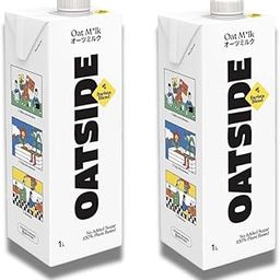 Oatside Oat Milk Barista Blend, Pack of 2, No Added Sugar 100% Plant Based Beverage, 33.81 fl oz ℮ 1 l-15