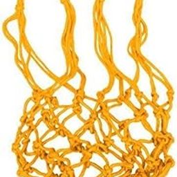 Enakshi (LABEL) Creations 2xMesh Sports Ball Bag Carrier for Volleyball Basketball Football Yellow-picture-32