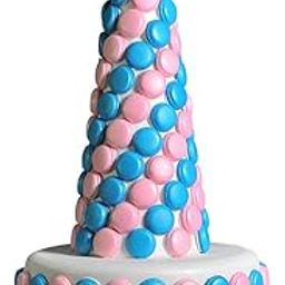 OM KRAFT Styrofoam Pyramids/Cone/Macaron Dummy for Your Floral Decoration/Sides of Cakes (Size- 15x 6 inch)-image-15