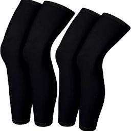 UV Sun Protection Leg Sleeve for Men and Women, Leg Cover for Tanning And Sunburn Protection, leg warmers for women's winter, leg for men's and women's football, Pack of 2-picture-24