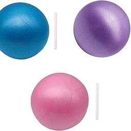 CALANDIS Small Pilates Ball for Kids 6 inch Yoga Ball for Stretching Home Gym Pink | Fitness Running & Yoga | Fitness Equipment & Gear | Exercise Balls-image-1