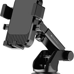 ZEBRONICS CMH110, Car Mobile Holder, Upto 6.8 inches, 360° Rotatable, One Press Lock and Release, Extendable Telescopic Arm, Strong Suction Cup for Windshield & Dashboard, Anti-Skid Silicone Pads-14
