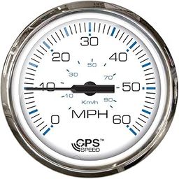 Faria 33850 Chesapeake Stainless Steel Tachometer (7000 RPM) with SystemCheck Indicator (Johnson/Evinrude Outboard) Gas - 4", White-25
