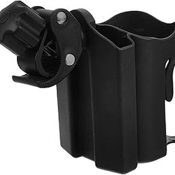 NOLITOY Wheelchair Cup Holder for Stroller Walker Drink Holder for Mobility Aid Sturdy Material Easy Installation Compatible Wheelchairs Rollators and Scooters-image-56