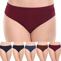 Beauty Cotton Underwear Panties Daily use Briefs for Ladies and Womens (Combo Pack of 5) (Avaliable in Plain and Print with IE and OE)-image-17