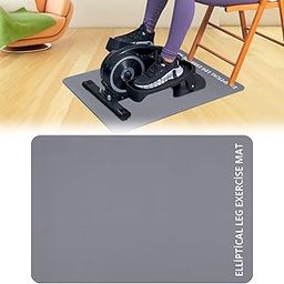 TOBWOLF Non-Slip Workout Mat for Under Desk Elliptical, Non Slip Elliptical Machine Exercise Mat, Elipse Leg Exerciser Mat For Seniors, Workout Equipment Mat, Enhanced Stability & Floor Protection-3