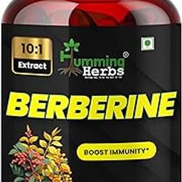 Berberine Pure Extract 1000mg |Immune Support, Gut Health, Digestive Wellness, Metabolic Balance & Antioxidant Protection | Vegan, Non-GMO, High Bioavailable Form | 60 Capsules-29