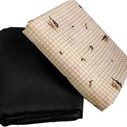Raymond Fabrics Men's Poly Cotton Print Shirt and Trouser Unstitched Fabric Set - Gift Pack (Multicolour_Free Size) 067-image-4