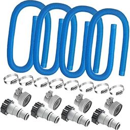 GUDMART® Swimming Pool Filter Hose Compact 1.25" Diameter Indoor Outdoor Garden Patio 4set-picture-14