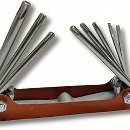 ziodic 8 Piece Torx Folding Star Key Set-17
