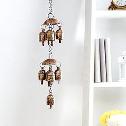 Unravel India Copper Bells Wind Chime-image-13