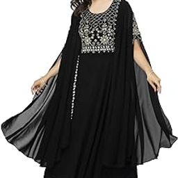 Women's Kaftan Long Sleeve Anarkali Gown-image-21