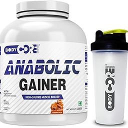 Body Core Science Anabolic Mass Gainer Powder-2 Kg (Butterscotch) With Shaker | Weight Mass Muscle Gainer | Whey Protein Gainer-image-30
