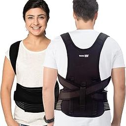 TATA 1mg Posture Corrector | Ergonomic Design with Dual Metallic Plates for Spine Alignment & Pain Relief-image-1