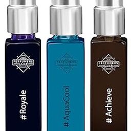 Perfumer's Club Best Aquatic Fragrance For Women & Men | Set of 3 Eau De Parfum - 8ml Each | Refill For Lightr | Pocket Friendly | 18% Oil For Long Lasting-6
