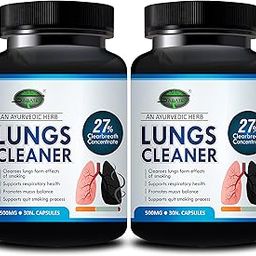 Sabates Lungs Cleaner Natural formula For Smokers Cleanses & Detoxes Lungs.all pure extract-image-30