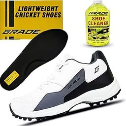 Grade Pacer Cricket Shoes for Men with Memory Foam Comfort | Rubber Spike Cricket Shoes for Boys | Super Comfortable & Lightweight Cricket Shoes Men | Mens Cricket Shoes-picture-12