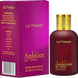 La French Ambition Eau de Parfum - 100ml Perfume for Women | Intense Long Lasting Perfume | Premium Fresh Fragrance Scent EDP Spray | Best Gift Perfume for Women and Wife. (Pack of 2)-image-31