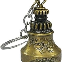 Classic Vintage style Antique Temple Bell Shaped Keyring for Gift, Car, Bike, Bags Metal Key ring Key Chain Bag Charm Gift Item-picture-50