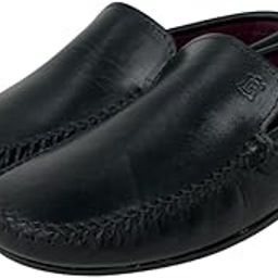 Men’s Black Loafers with Closed Stitching – Casual and Semi-Formal Slip-On Shoes-image-45