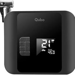 Qubo Smart Tyre Inflator PRO from Hero Group | Turbo Motor with Super Fast Inflation | 150 PSI | Car 12V Port Input | Digital Display | 5 Air Fill Modes | LED Light | Multiple Nozzles | Auto Cut-Off |-69