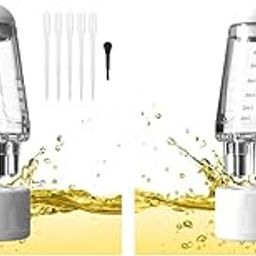 HANNEA® Hair Oil Applicator Scalp Comb Ball Root Bottle Massager Growth Head Brush Medicine Essential Treatment Women Men 2PCS-0