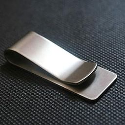 3nh Pack of 1 Money Clips for Men (Color : Silver, Size: 5 x 1.5 cm, Material: Metal)-46