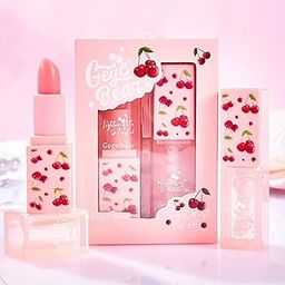 Nourishing Cherry Lip Set - Moisturizing Lip Oil and Balm for Glossy Lips, (2 count)-34