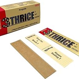 Hitansh Enterprises Thrice A Day Natural Pack of 50 | 3 Gummed Papers and 3 Perforated Filters Per Pack 3 Rips + 3 Tips with Free Goodies-image-85