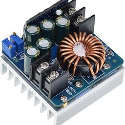 amiciSolar DC-DC 400W 15A Step-Down Buck Converter, DC 10.5V-60V to 0.5V-45V Adjustable Power Supply Module with Constant Voltage and Current-14